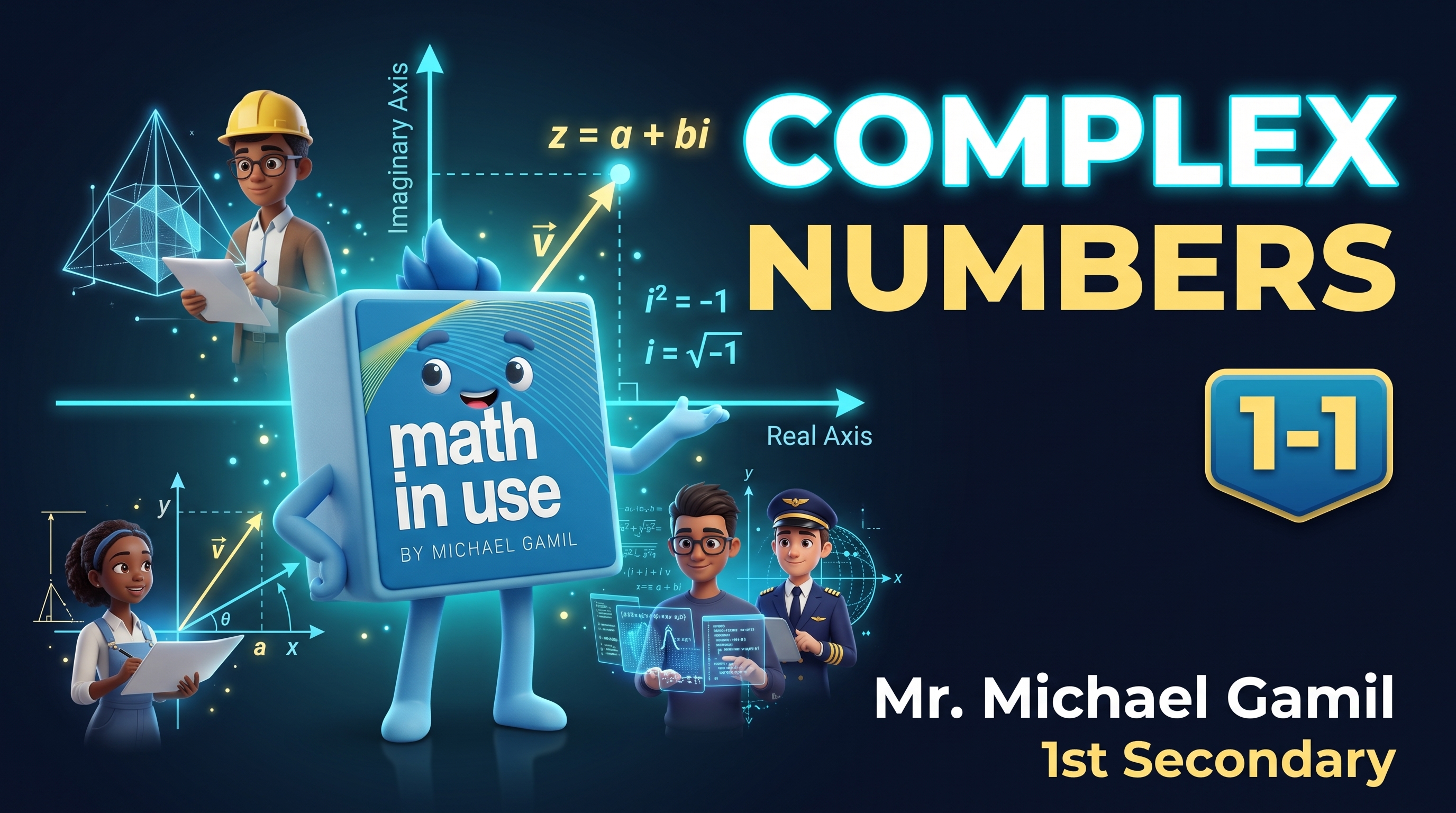 1S Algebra (1-1) Complex numbers